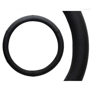 Funda universal para volante de 37 39 cm en cuero natural microperforado