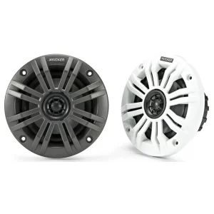 Kicker KA45KM44 Altavoces marinos 4", 150W potencia máxima
