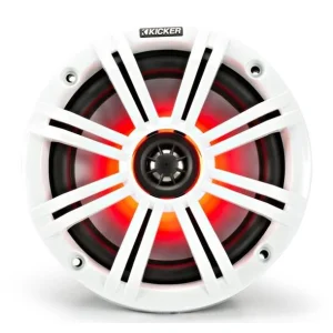 Kicker KA45KM654L Altavoces marinos LED 6.5", 195W potencia máxima