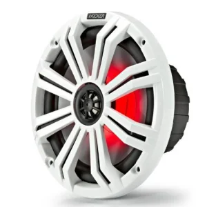 Kicker KA45KM84L Altavoces marinos LED 8", 300W potencia máxima
