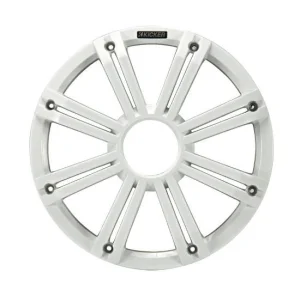 Kicker KA45KMG10W Rejilla LED blanca Subwoofer marino 10"