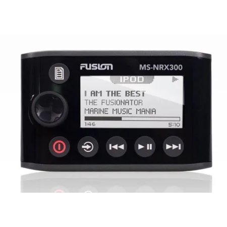Fusion MS NRX300, Mando a distancia por cable. Certificación NMEA2000
