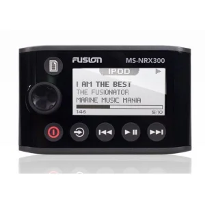 Fusion MS NRX300, Mando a distancia por cable. Certificación NMEA2000