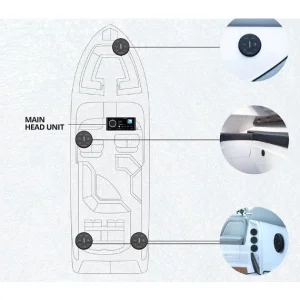 Fusion MS ARX70B, Mando a distancia inalámbrico. Fácil colocación.