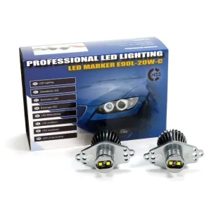 Pareja Bombillas LED ojos de ángel BMW E90/E91