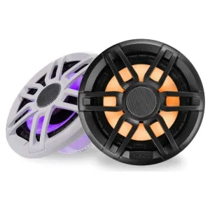 Pareja de altavoces marinos LED coaxiales 6,5", Fusion XS FL65SPGW