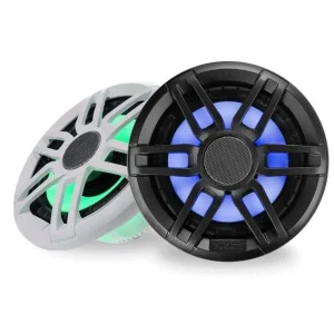 Pareja de altavoces marinos LED coaxiales 6,5", Fusion XS FL65SPGW