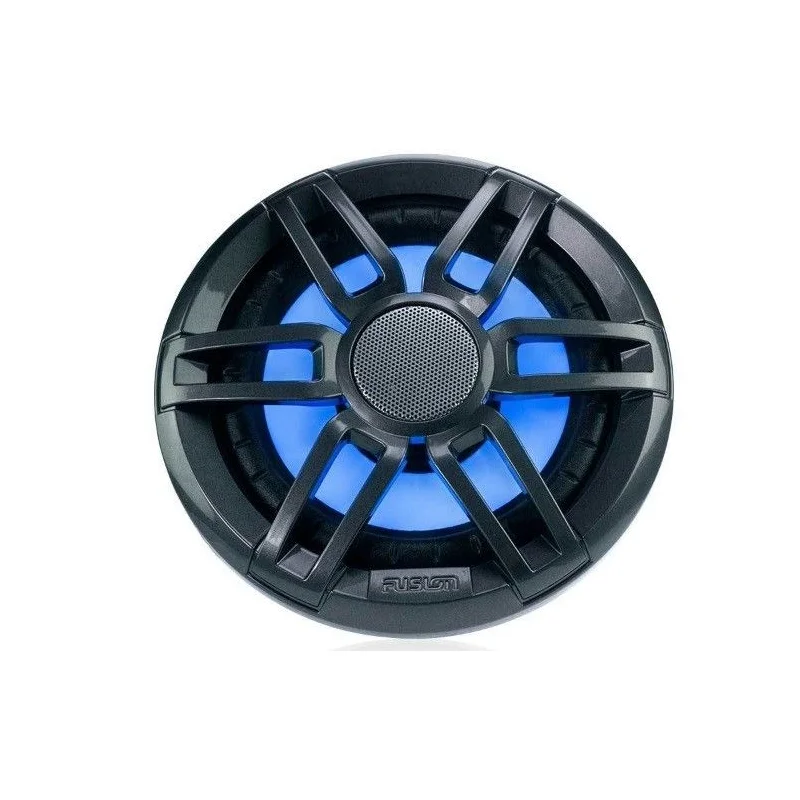 Pareja de altavoces marinos deportivos LED coaxiales, Fusion FL77SPGW