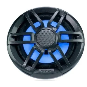 Pareja de altavoces marinos deportivos LED coaxiales, Fusion FL77SPGW