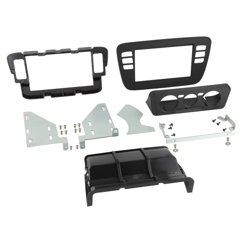 Marco 2 DIN radio VW UP, Seat Mii, Skoda Citigo, año 2012, 2DIN, negro