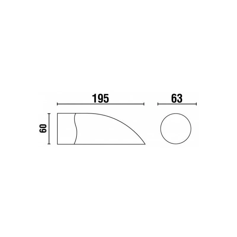 Medidas cola escape universal ACT COL 6036