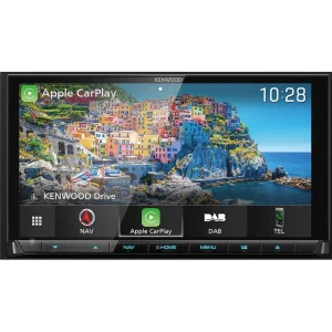 Kenwood DNX9190DABS, Radio navegador con Android Auto y CarPlay