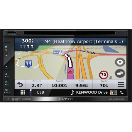 Kenwood DNX5190DABS, Radio navegador con Apple CarPlay y Android Auto