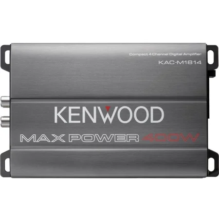 Amplificador 4 canales Kenwood KAC M1814, para radios de origen.