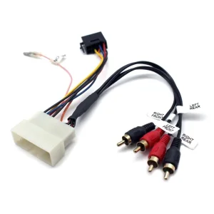Conector, adaptador Hyundai con amplificador de origen no digital