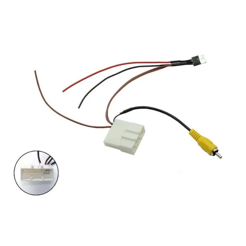 Cable adaptador retención cámara trasera, modelos Toyota, CAM TY2 RT