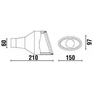 ACT COL CUPRA3, Embellecedor cola de escape, lado derecho