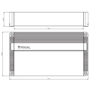 Focal Amplificador FPX4400 SQ