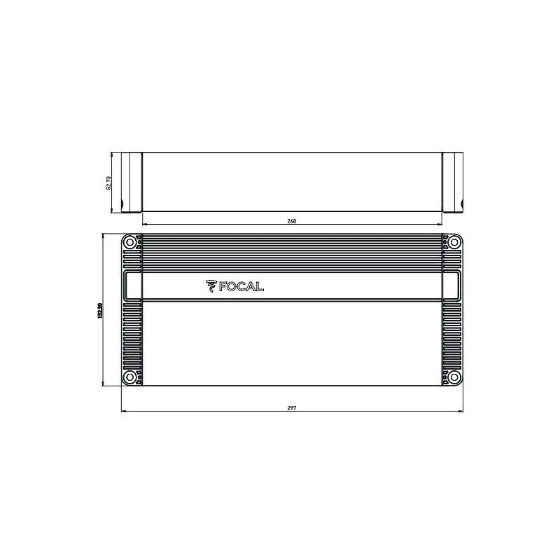 Amplificador Focal FPX1.1000