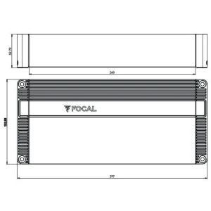 Amplificador Focal FPX1.1000