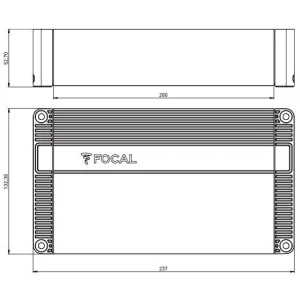 Focal Amplificador FPX2.750