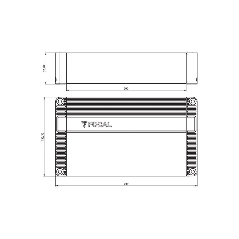 Amplificador Focal, FPX 4.800