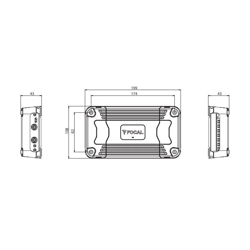 Amplificador Focal FDS 1.350