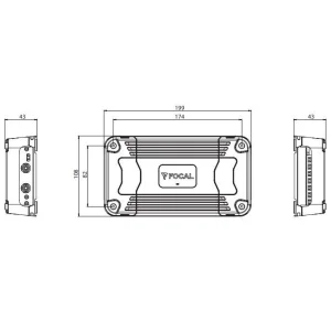 Amplificador Focal FDS 1.350