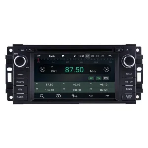 Radio navegador para Jeep, Dodge, Chrysler, con Android 14