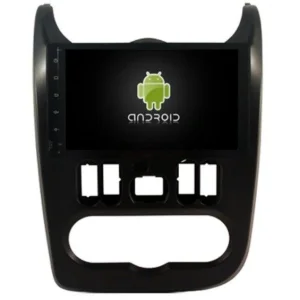 Navegador Dacia Duster, Logan, Sandero, 2010 2012. Sistema Android 15, negro