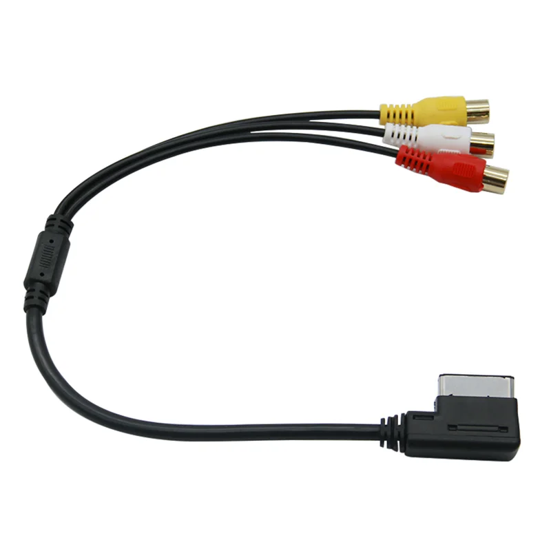 Conexión adaptador AMI/MMI a RCA Audio/Video