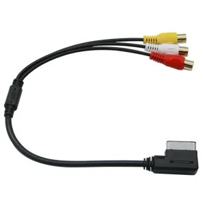 Conexión adaptador AMI/MMI a RCA Audio/Video