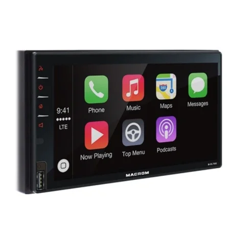 Macrom M DL7000 Radio Navegador multimedia con Android Auto y Carplay