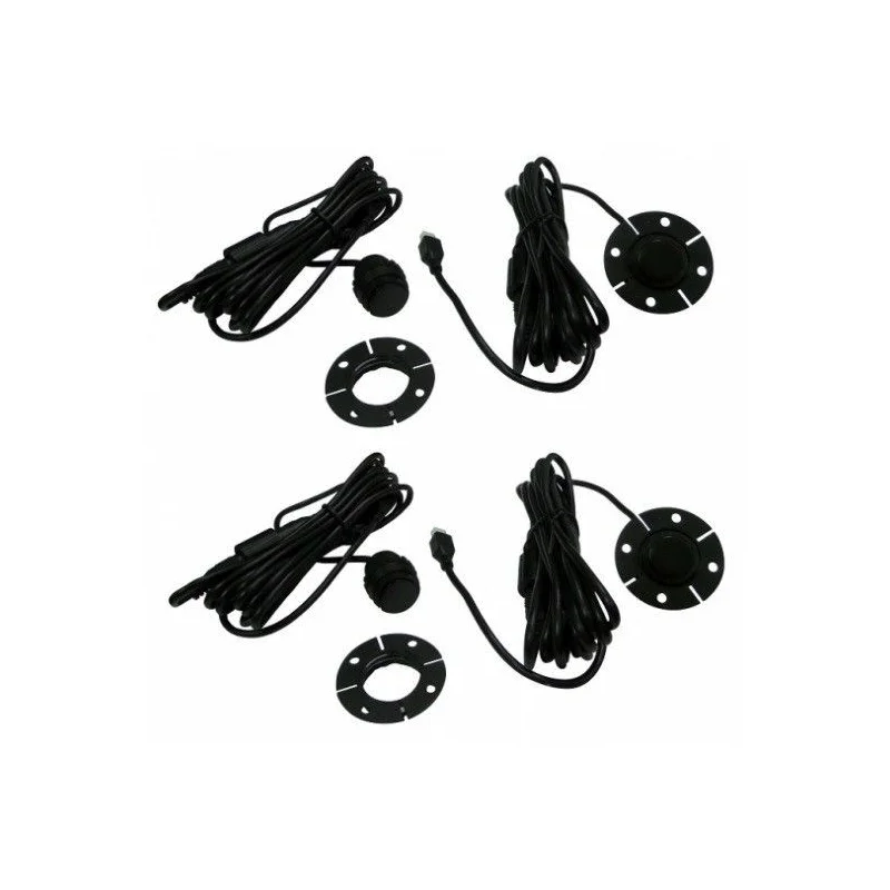 Kit 4 sensores aparcamiento con pantalla LED, regulables