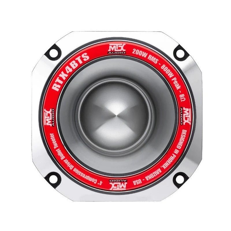 Tweeter MTX RTX4BTS, alto rendimiento, tipo bala 4"