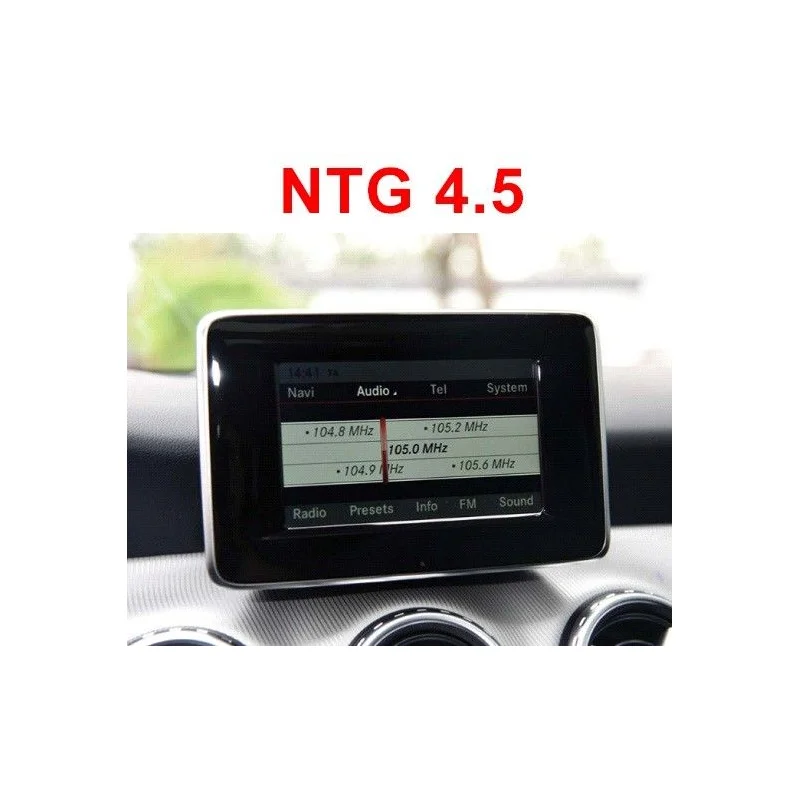 Navegador Mercedes Clase A W176, año 2013/2015, con pantalla NTG 4.5