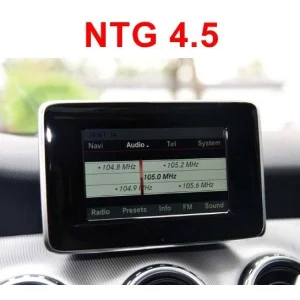 Navegador Mercedes Clase A W176, año 2013/2015, con pantalla NTG 4.5
