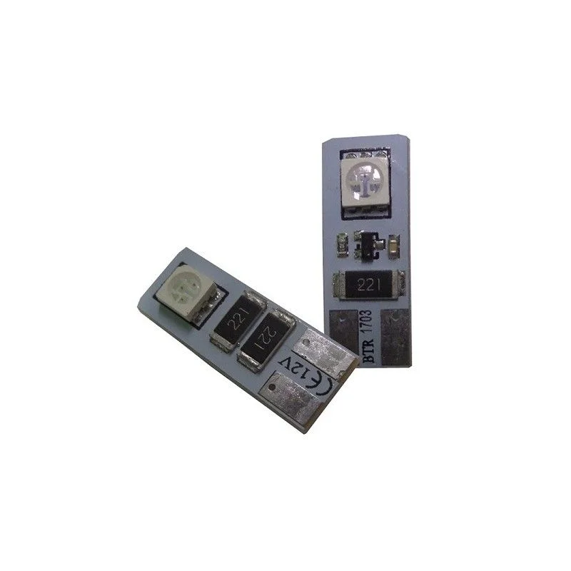 Bombillas led T10, intermitente, sin casquillo, Canbus.