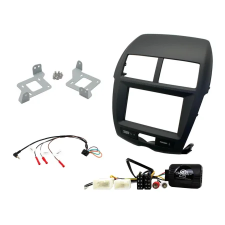 Kit instalación radio Mitsubishi ASX, año 2010 2014, no amplificados