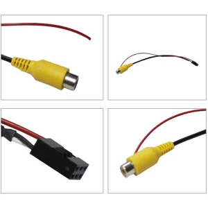 Cable adaptador para añadir cámara trasera a radio de origen Nissan Qashqai