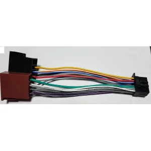 Conector ISO radios JVC y Kenwood, 16pins