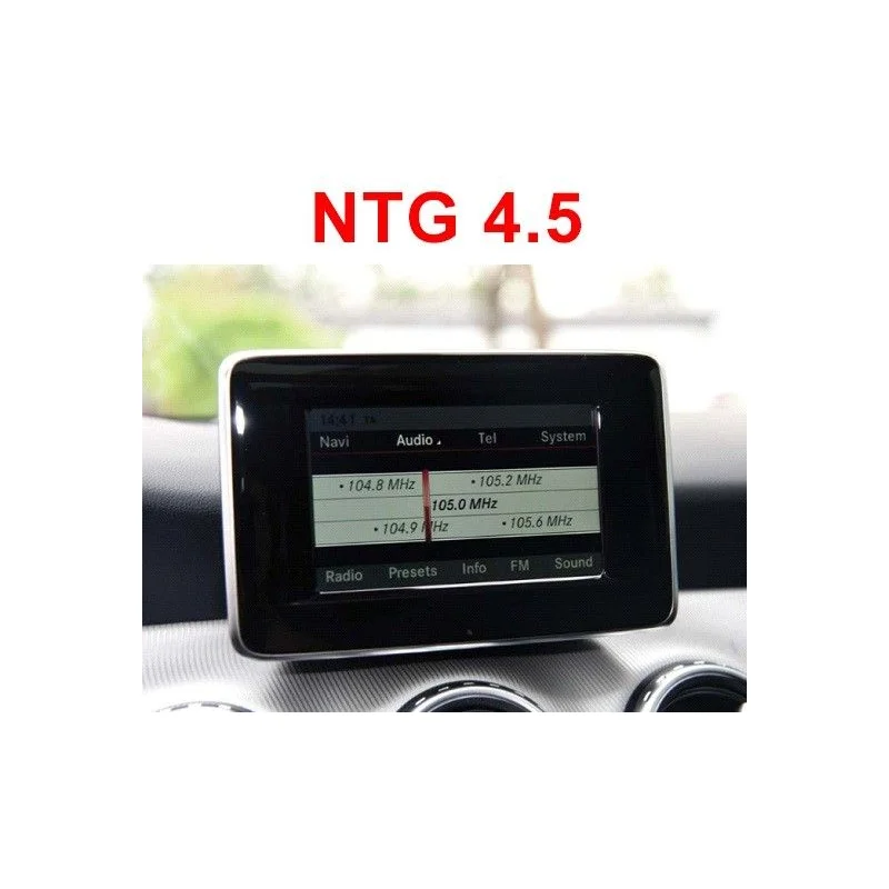 Navegador Mercedes Benz Clase E C207 A207, 2013/2015, sistema NTG4.5
