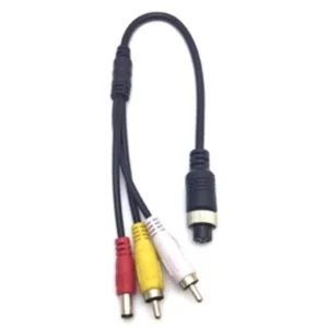 Cable adaptador 4 Pines Pro a RCA Jack