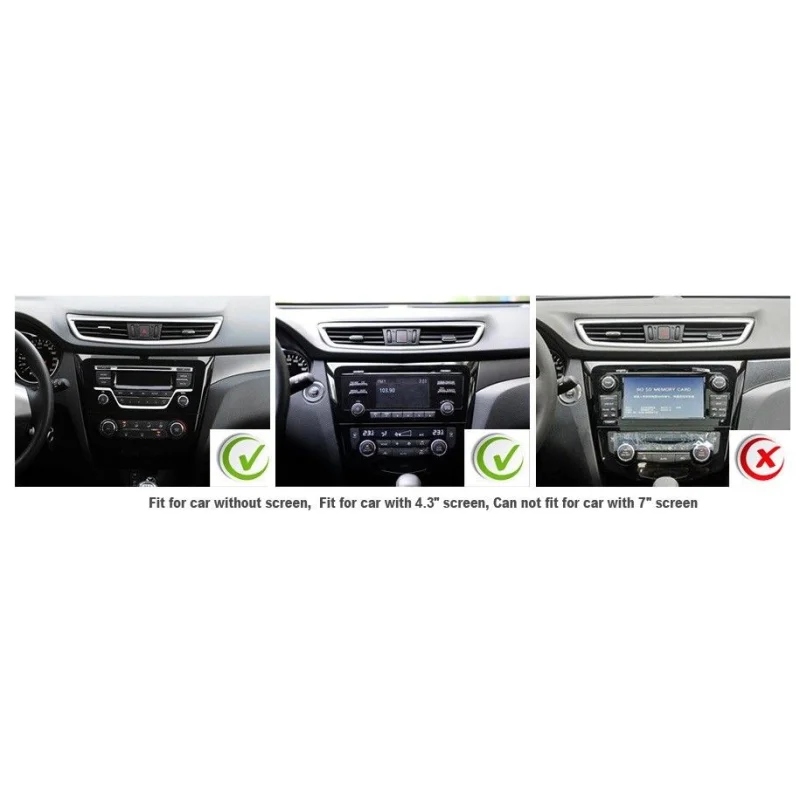 Radio navegador Nissan Qashqai, año 2014/2017, sin navegación origen