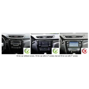 Radio navegador Nissan Qashqai, año 2014/2017, sin navegación origen
