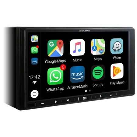 Radio multimedia 2DIN universal Alpine iLX W650BT con pantalla táctil de 7", USB, Bluetooth