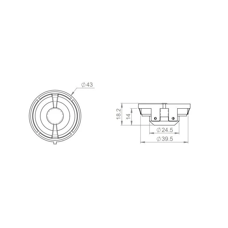 Altavoces 10cm para BMW y Mini, Focal IS BMW 100L, 2 vías separadas