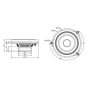 Altavoces vías separadas para BMW y Mini, Focal IS BMW 100L