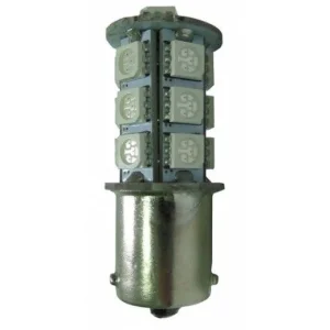 Pareja bombillas led BAU15S 1 polo, descentrada, color ambar CAN BUS