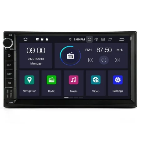 Radio navegador 7" modelos Nissan, con Android 10